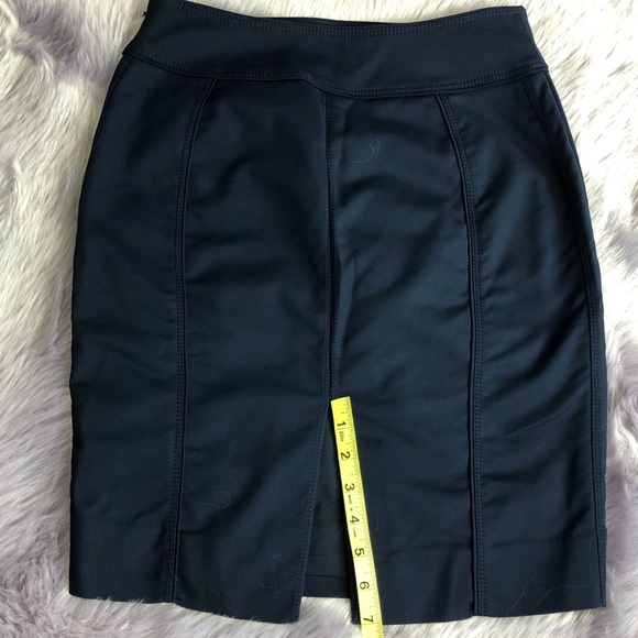 WHBM PERFECT FORM BLUE SKIRT - Picture 5 of 8